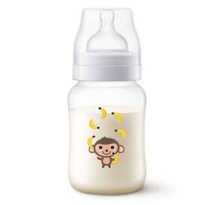 AVENT SCF574/11 Шише Classic 260 мл PP/ Лимитирана серия МАЙМУНКА