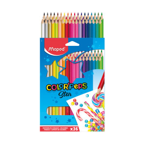 MAPED Color'Peps Цветни моливи 36 цвята