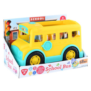 PLAYGO Музикален Училищен Автобус с Фигури