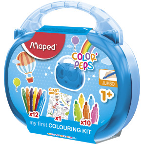 MAPED Color'Peps Early Age Комплект за рисуване 23 части в куфарче
