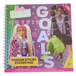 Barbie книжка с шаблони и стикери
