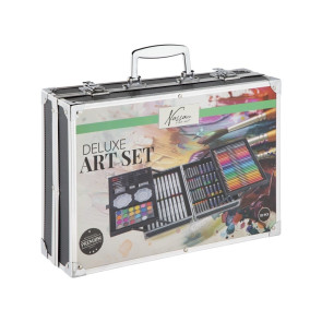 GRAFIX комплект за рисуване в куфар 132 ч.