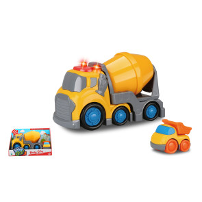 Kiddy Go Бетоновоз B/O със светлини и звуци 19.5 см.