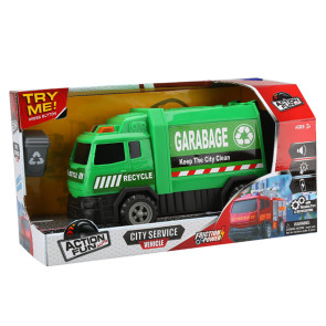 Action fun Боклукчийски камион със светлини и звуци