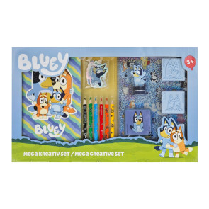 Комплект тефтер с печатчета Bluey