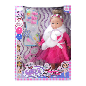 Чери с цикламена рокля