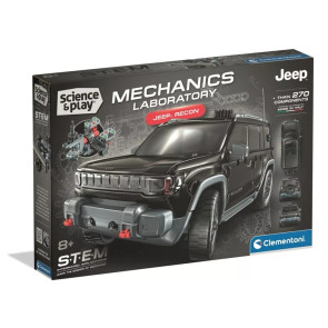 CLEMENTONI MECHANICS LABORATORY Конструктор Jeep Recon 270ч.