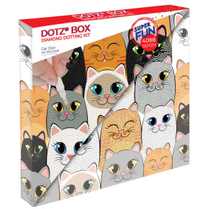 Diamond Dotz Диамантен гоблен Cat 4090 диаманта