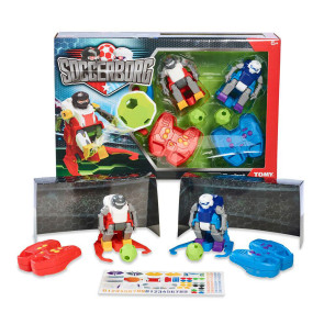 Tomy Soccerborg Футбол с роботи дистанционно управление 2,4 GHz