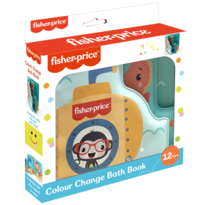 Fisher-Price® Книжка за баня с променящ се цвят