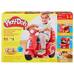 Play-Doh Скутер - ride on за разнос на пица