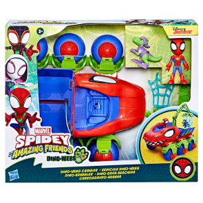 HASBRO Spidey and His Amazing Friends Пълзящия динокамион с мрежи