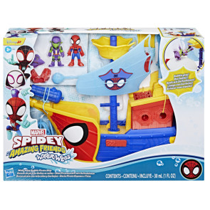 HASBRO Spidey and His Amazing Friends Пиратския кораб с балончета