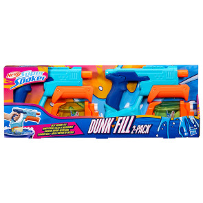 NERF SUPER SOAKER Воден бластер DUNK FILL 2 броя