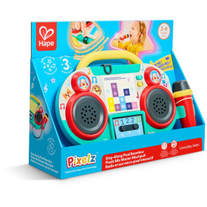 HAPE Pixel Детски радиокасетофон с микрофон