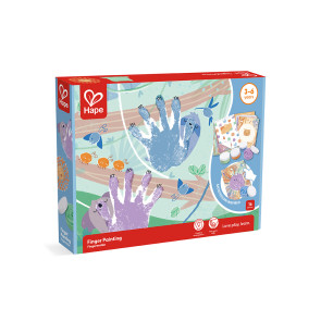HAPE Творчески комплект - рисуване с пръсти
