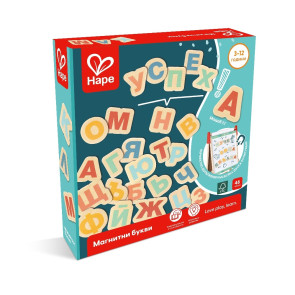HAPE Магнитни букви 48ч - Български език