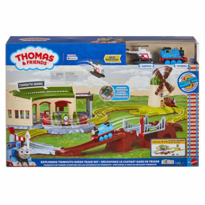 FP THOMAS & FRIENDS PLAYSETS Комплект "Обиколка На Депо Tidmouth" + Thomas И Harold