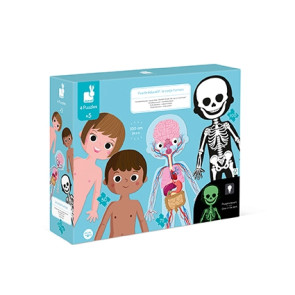 JANOD Образователен пъзел - Човешкото тяло