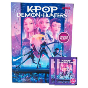 K-Pop Demon Hunters Албум+Стикери