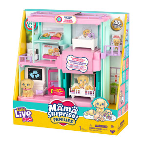 Live Pets Mama Surprise Families Ветеринарна Клиника с Мама с 3 Бебета