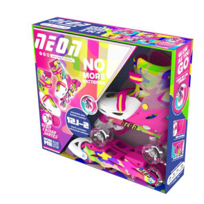 NEON РОЛЕРИ 2В1 30-33 РОЗОВО-ЖЪЛТ