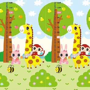 Двулицево термо килимче от XPE пяна 180x200х1см.