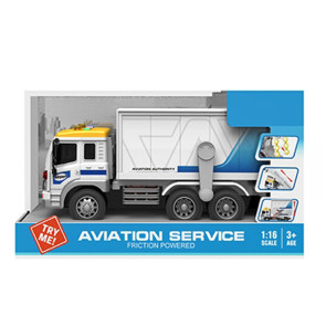 City Service Kамион с лифт пратформа звук и светлина