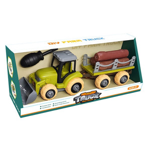 Трактор за сглобяване с товарно ремарке Farm Truck
