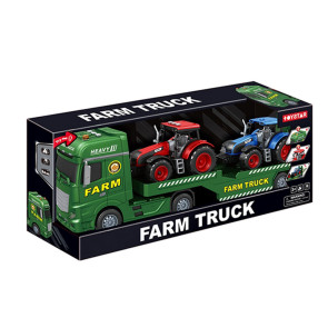 ToyStar Автовоз Farm с трактори звук и светлина