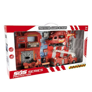 OCIE Пожарна Станция с Хеликоптер