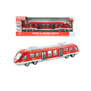 City Service Влак метро 1:16 червен