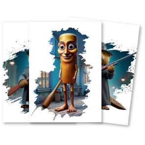 Kidz Brainrot холографски карти и татуировки