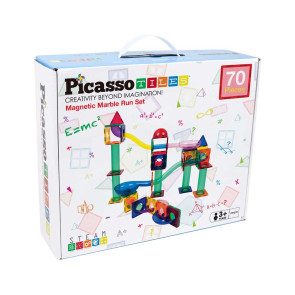 Picasso STEAM Магнитен конструктор Писта за топчета 70 части