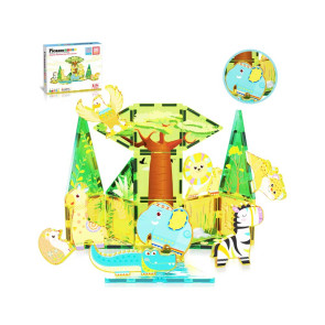 Picasso STEAM Магнитен конструктор Сафари 26 части