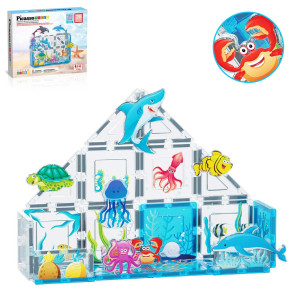 Picasso STEAM Магнитен конструктор Аквариум 26 части