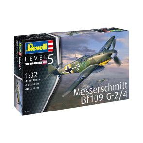 REVELL Сглобяем модел - Немски изтребител Месершмит Bf109G-2/4 