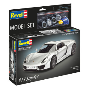 REVELL Комплект за сглобяване - Кола Porsche 918 Spyder 