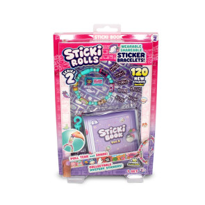 Sticki Rolls Серия 2 Гривна със 120 стикера и Албум