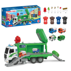 GARBAGE TRUCK Боклуджийски камион с писта