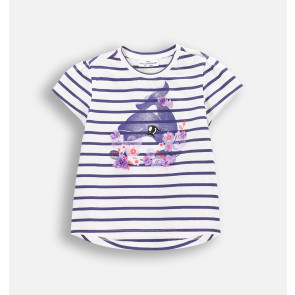Coccodrillo Тениска Holiday splash girl Newborn 68-86