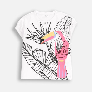 Coccodrillo Тениска Tropical story girl Junior 128-164