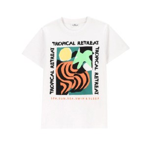 Coccodrillo Тениска Tropical story boy Junior 128-164