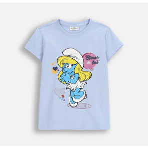 Coccodrillo Тениска Licence girl Smurfs WC5143208LGD 92-122