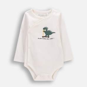 Coccodrillo Боди Hey, let`s play Boy Newborn WC6112602HBN 56-74