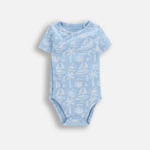 Coccodrillo Боди Nice to see you Boy Newborn WC6112701NBN 56-74