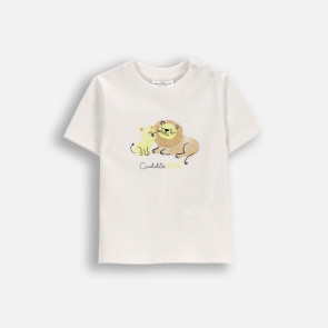 Coccodrillo Тениска I hug you Boy Newborn WC6143201IBN 62-86