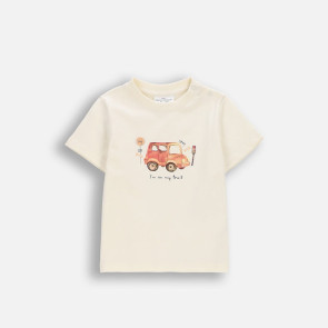 Coccodrillo Тениска More fun Boy Newborn WC6143201MBN 68-86