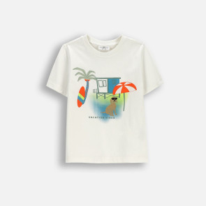 Coccodrillo Тениска Take me to the holiday Boy Kids WC6143202TBK 92-122