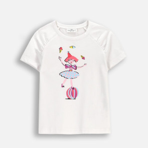 Coccodrillo Тениска Quirky sea circus girl Kids WC6143204QGK-001 92-122